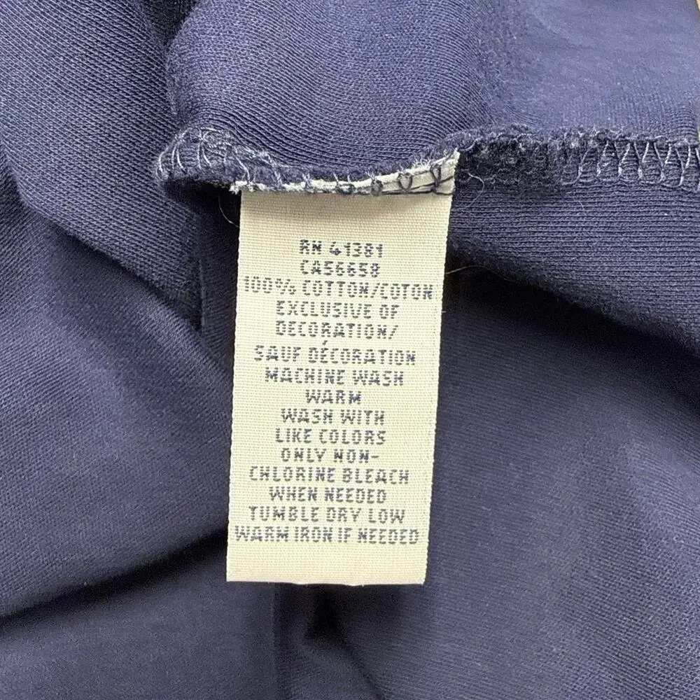 Polo Ralph Lauren Men’s Size Large Navy Polo Shirt Logo Preppy Old Money